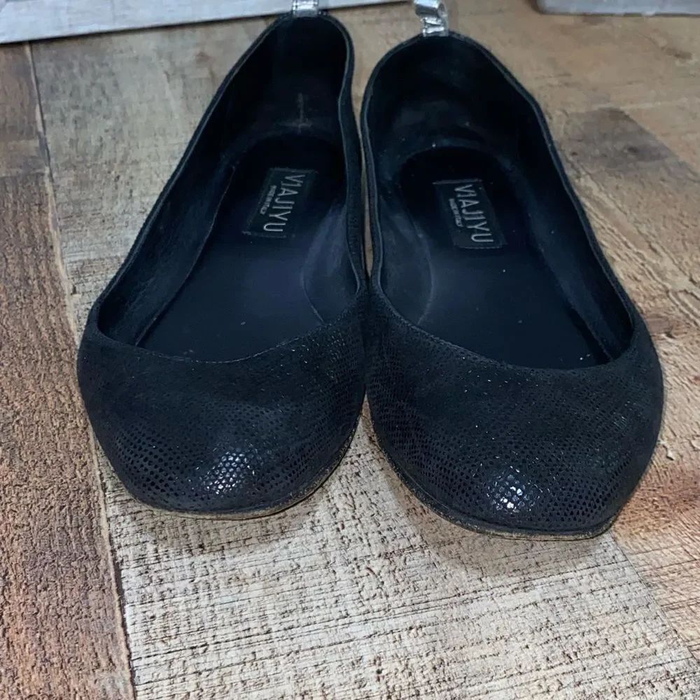 Viajiyu Round Toe Ballet Flats - Picture 9 of 12